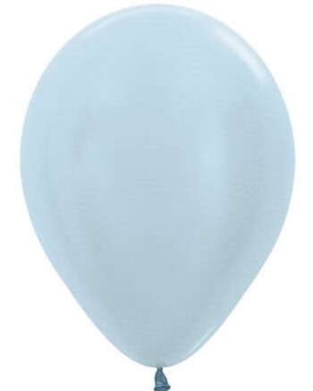 Шар Голубой перламутр