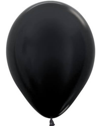 Шар Черный металлик