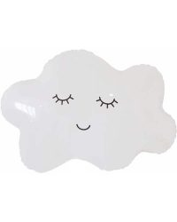 16540_Шар_(27_69_см)_Фигура_Облако_Белый_1_шт